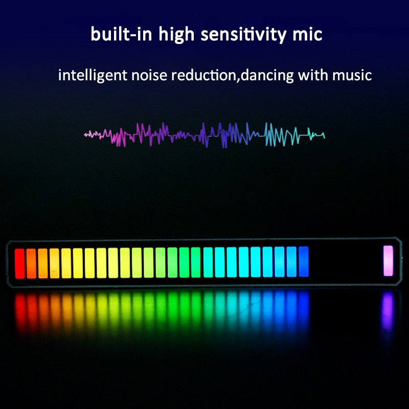 Wireless Sound Activated RGB Light Bar