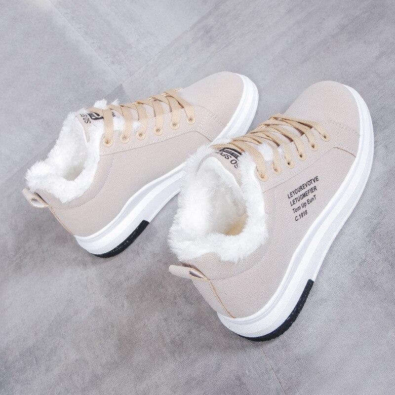 Fleece sneakers fall