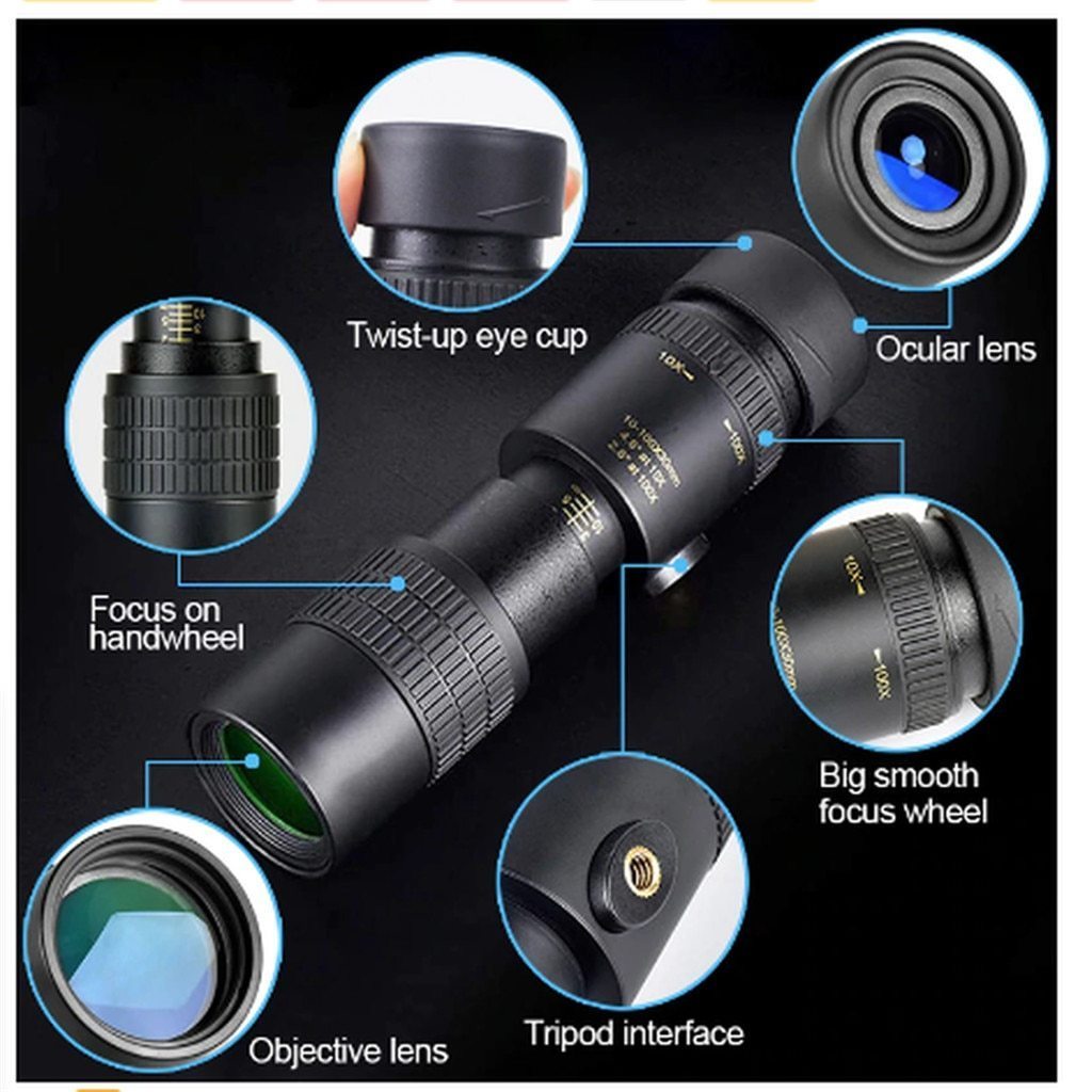 4K Pocket Monocular Phone Telescope