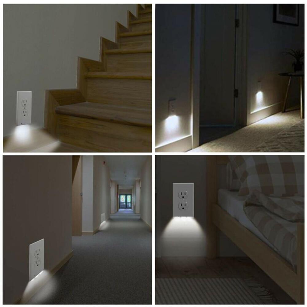 Outlet Wall Plate LED Night Light (5 pcs)
