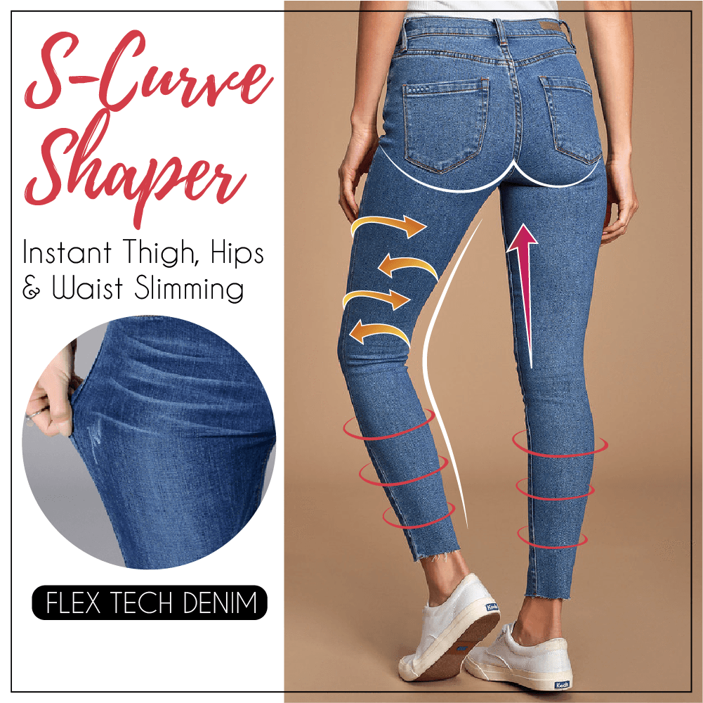 CHONA™ Imitation Denim Seamless Sculpting Legging