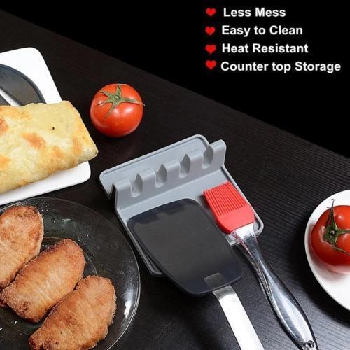 Heat-Resistant Utensil Rest