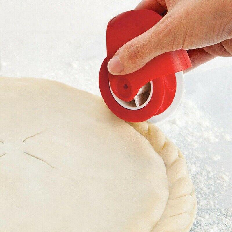 Pie Crust Wheel Cutter & Decorator Set