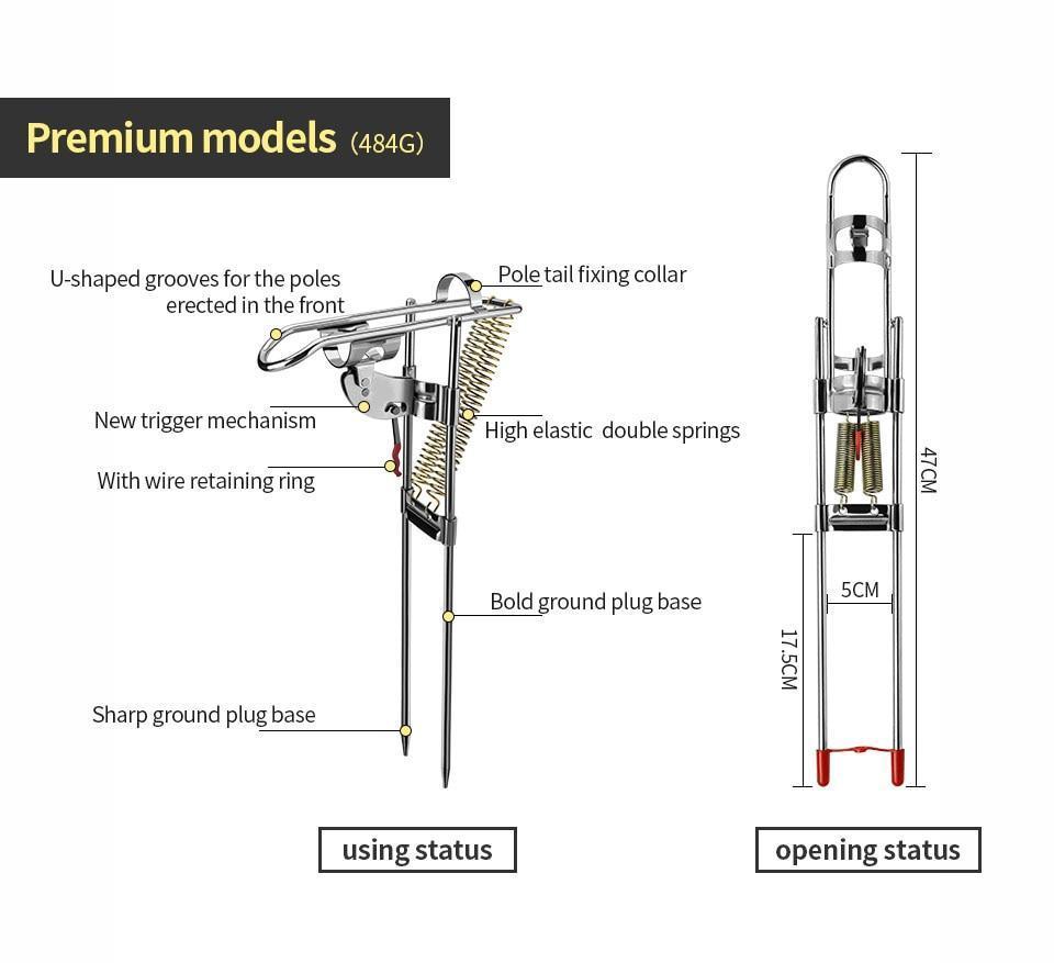 Automatic Fishing Bracket