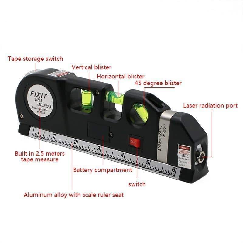 4 In 1 Laser Measuring Tool