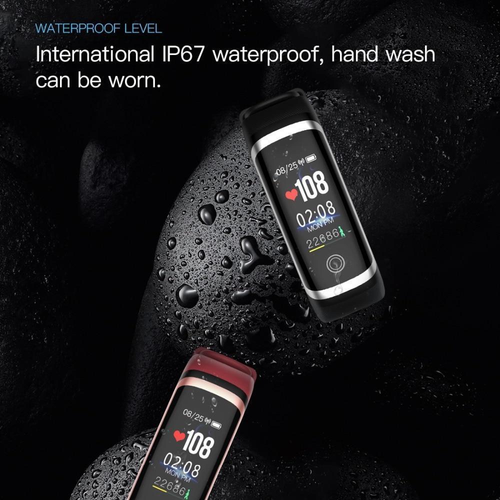 Fitness Tracker Watch Monitor Blood Pressure & Heart Rate
