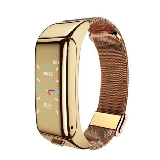 Connected watch with bluetooth earphone