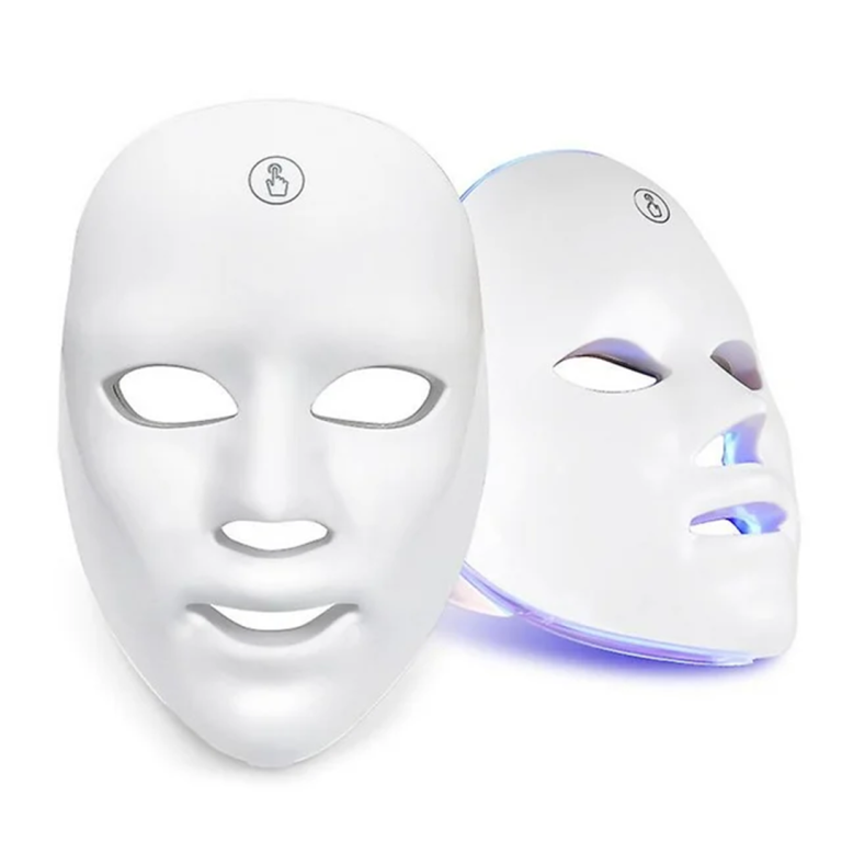 Glokore Photonic LED Facial Mask, 7 Colors, Skin Rejuvenation, Acne Treatment