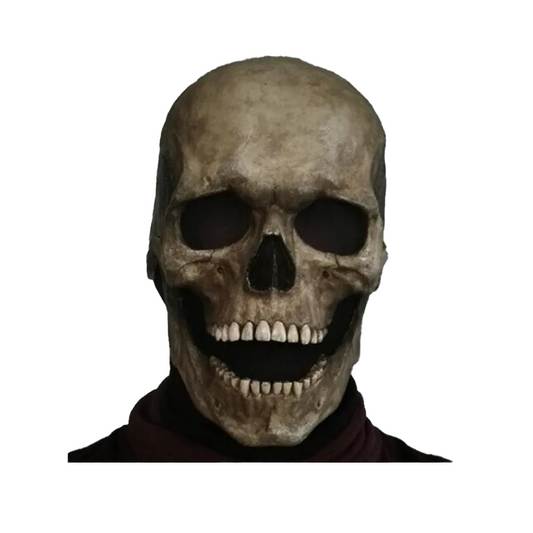 Halloween Mask With Moving Jaw