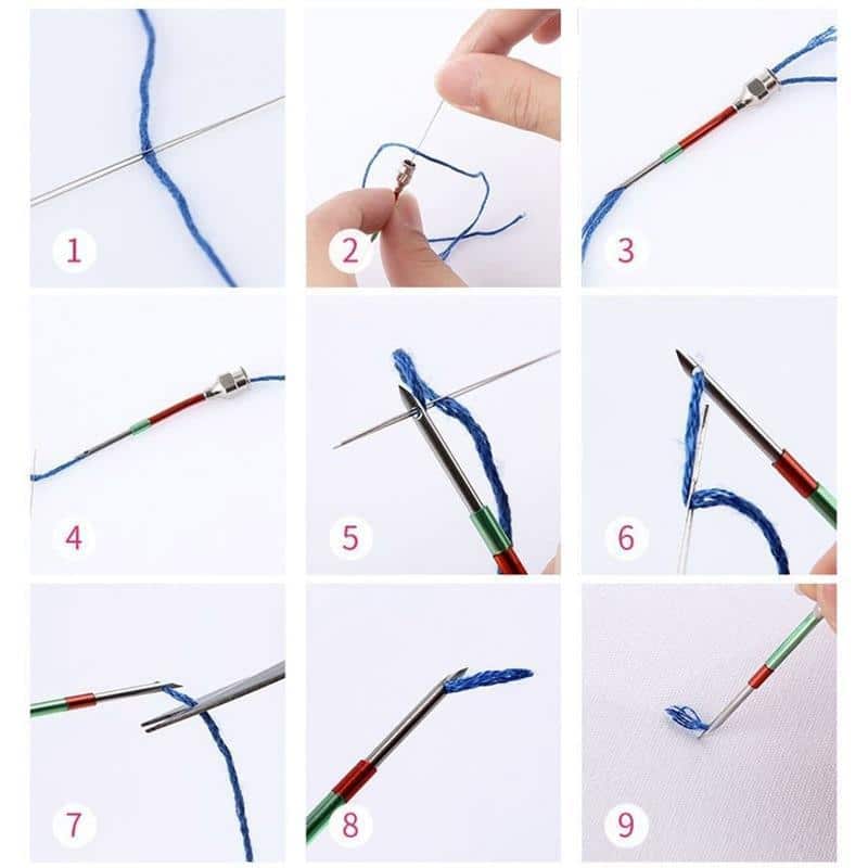 Embroidery Stitching Punch Needle Set