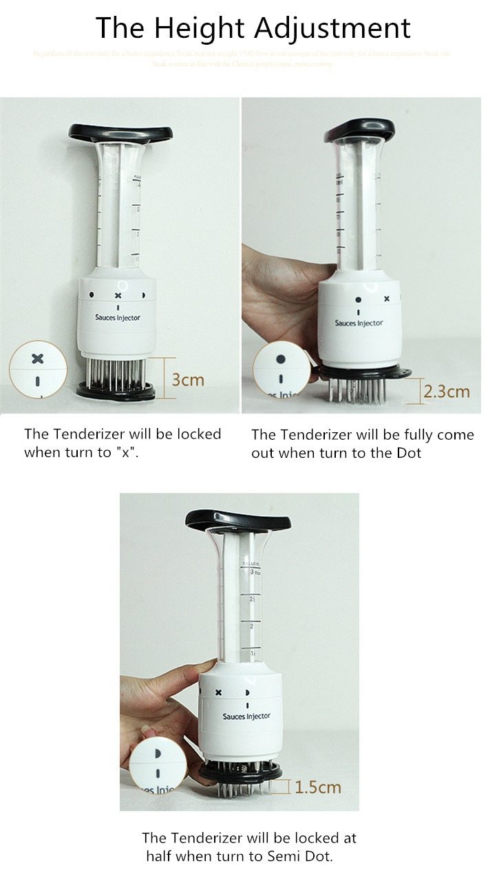 2 in 1 Flavor Enhancer Tenderizer & Injector Marinator