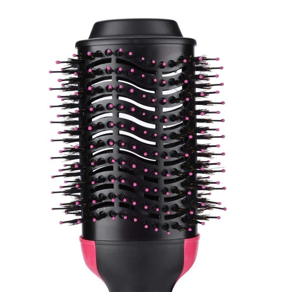 2-in-1 Hair Dryer Styler Straightening Brush