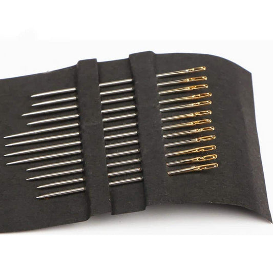 Self-threading Needles