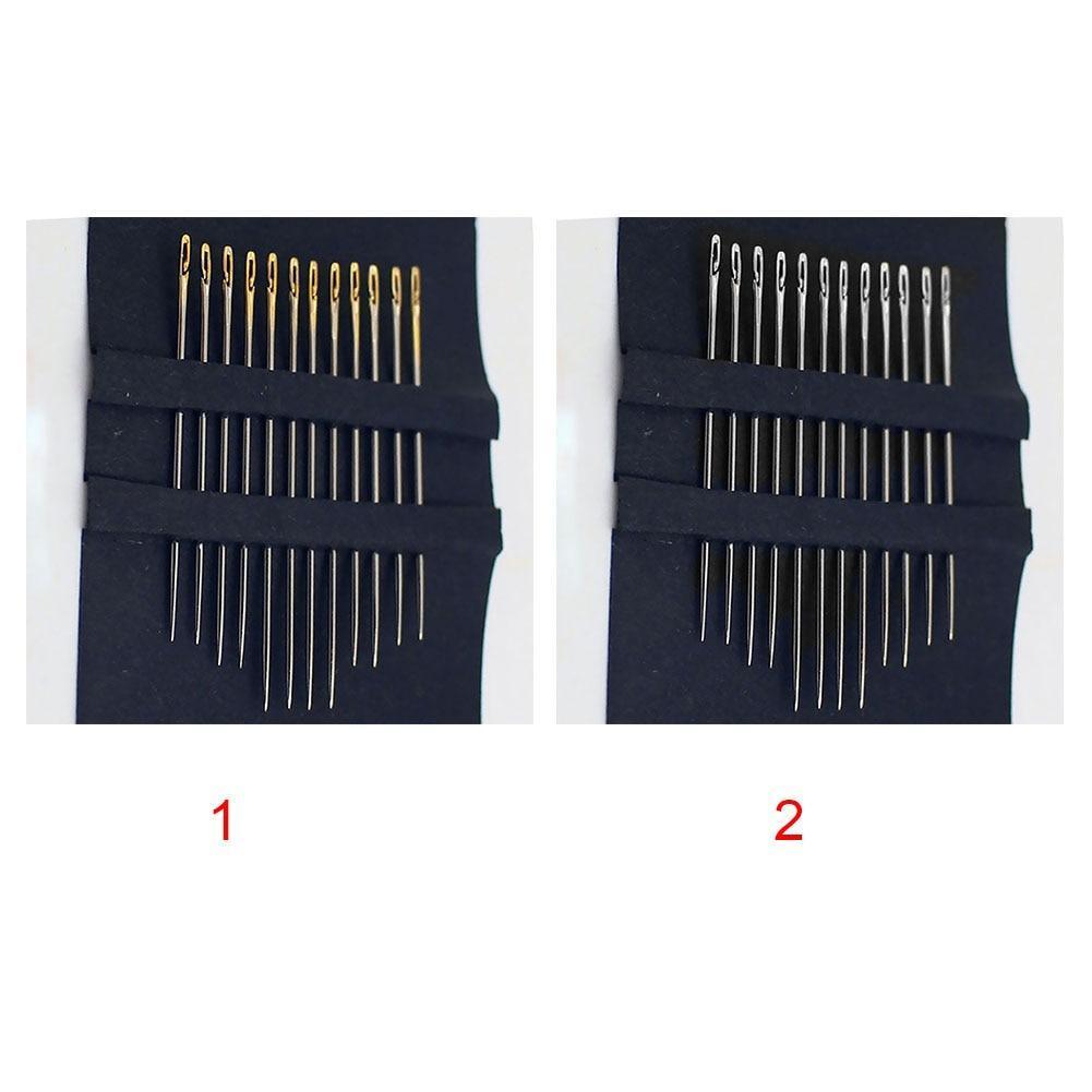 Self-threading Needles