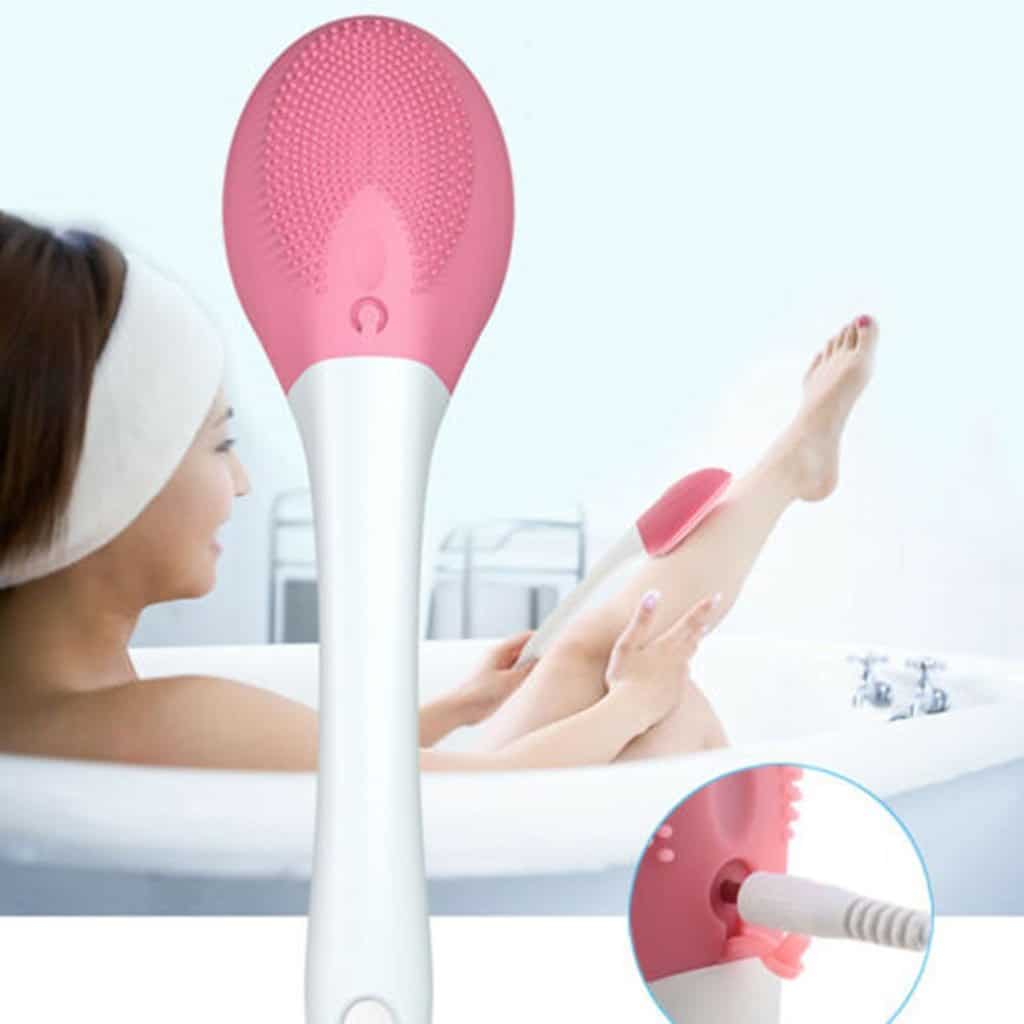 Electric Sonic Vibration Massage Brush