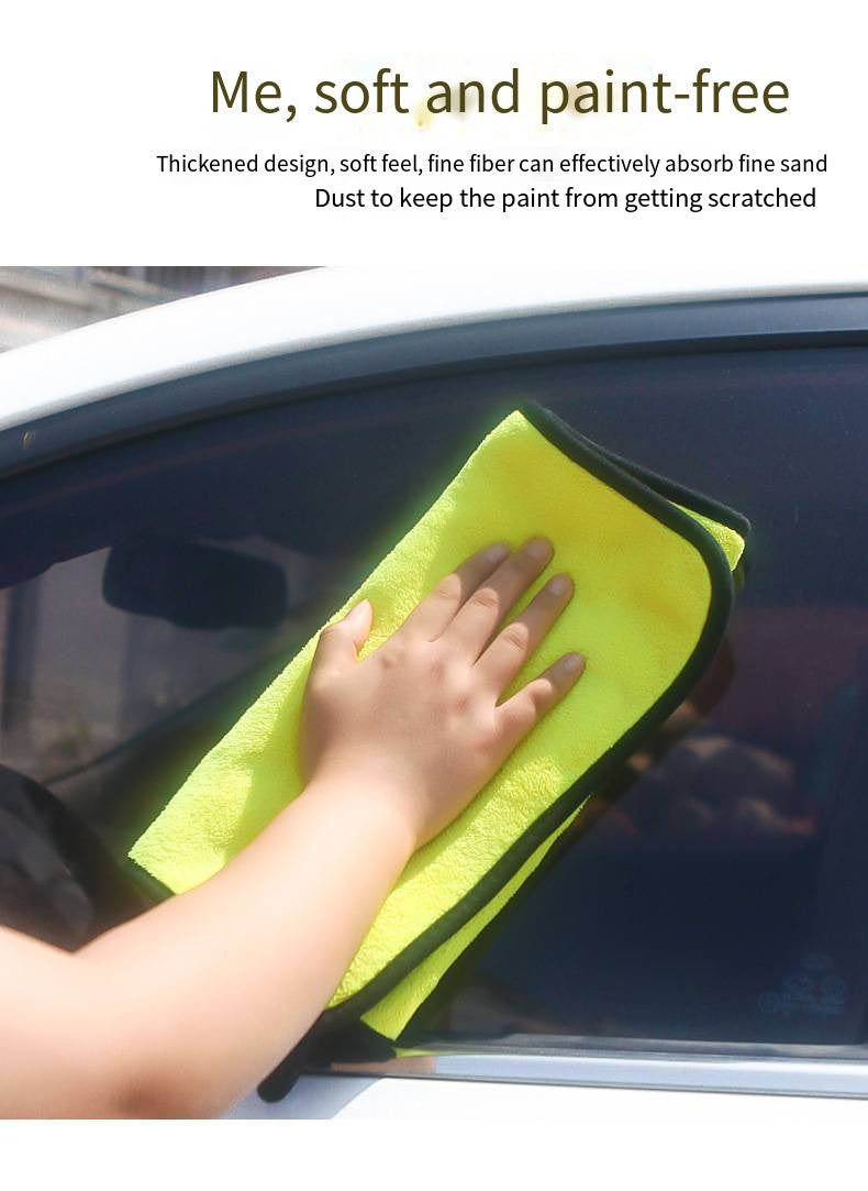 Absorb water and wipe car towels
