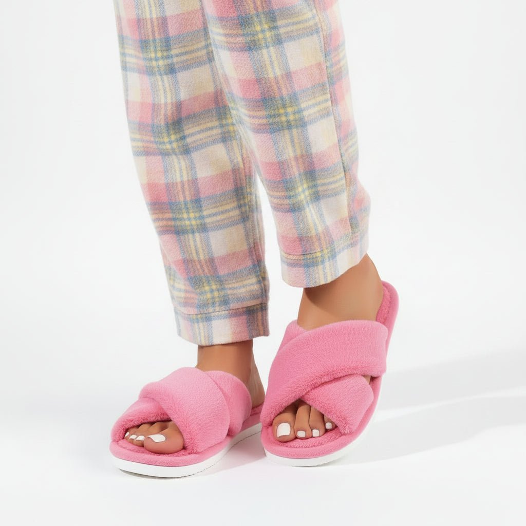 Orthopaedic Supportive Indoor Slippers for Women - Year-Round Comfort & Arch Support
