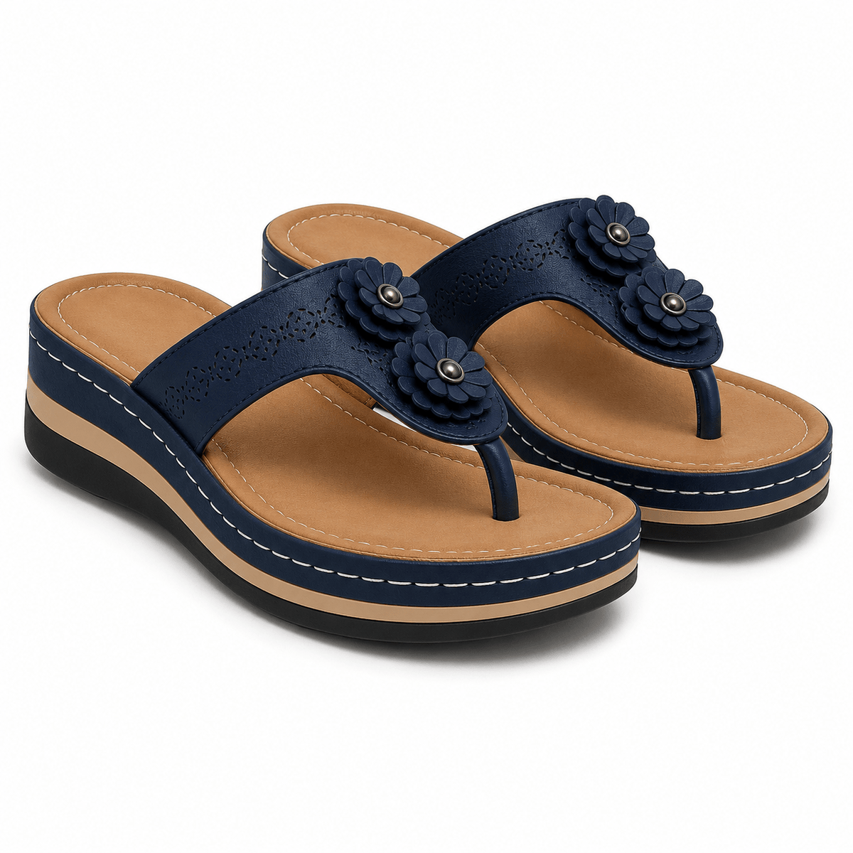 Orthopedic Sandals for Women - Stretch Comfort & Bunion Relief Design