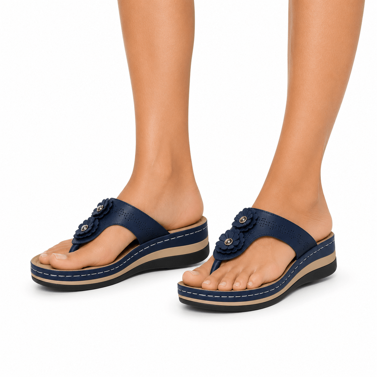 Orthopedic Sandals for Women - Stretch Comfort & Bunion Relief Design