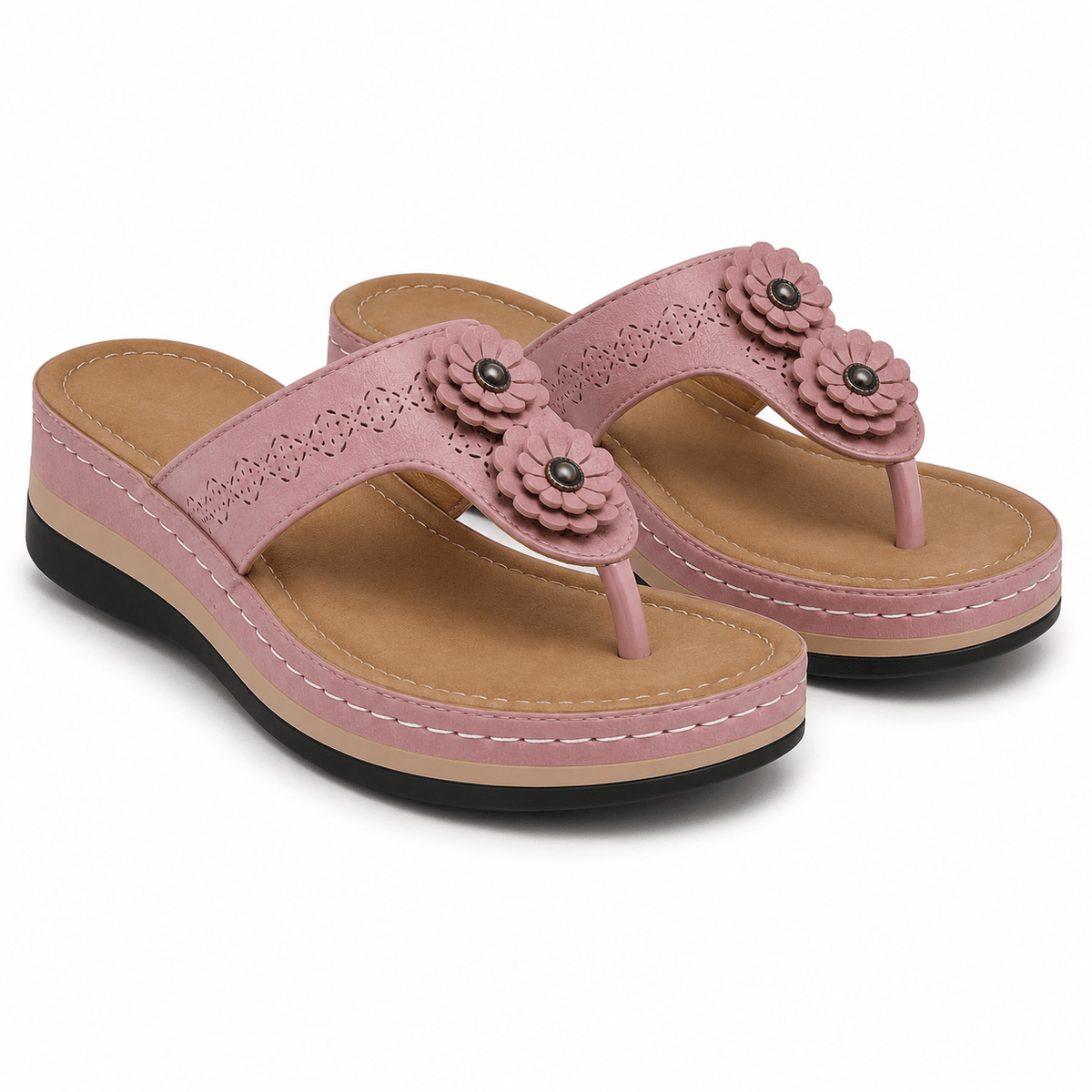 Orthopedic Sandals for Women - Stretch Comfort & Bunion Relief Design