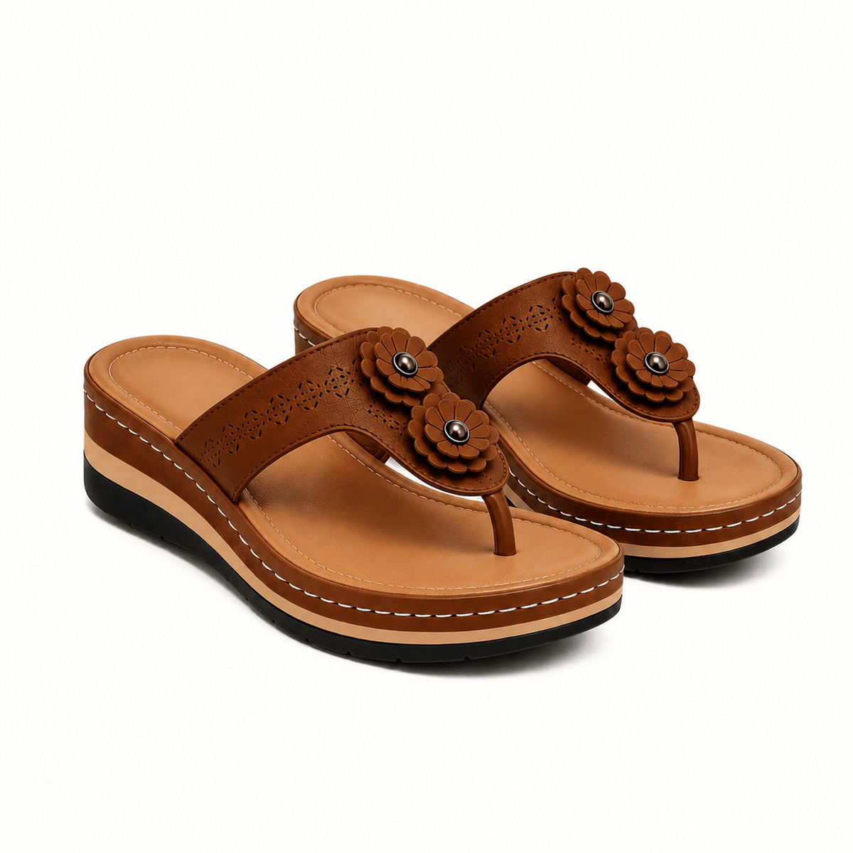 Orthopedic Sandals for Women - Stretch Comfort & Bunion Relief Design