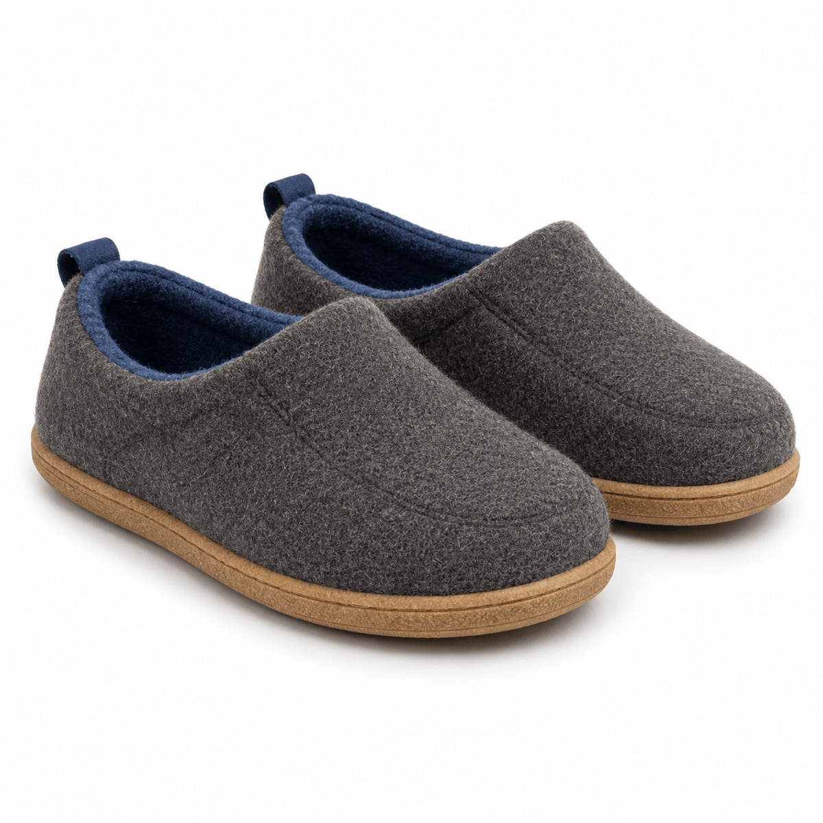 Orthopaedic Unisex Indoor Slippers - Hard Sole & Fleece Warm Comfort
