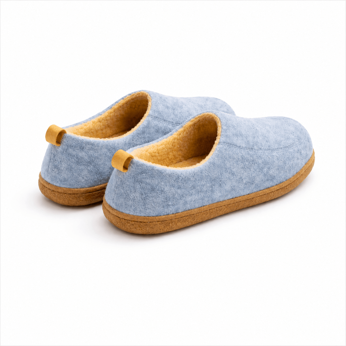 Orthopaedic Unisex Indoor Slippers - Hard Sole & Fleece Warm Comfort