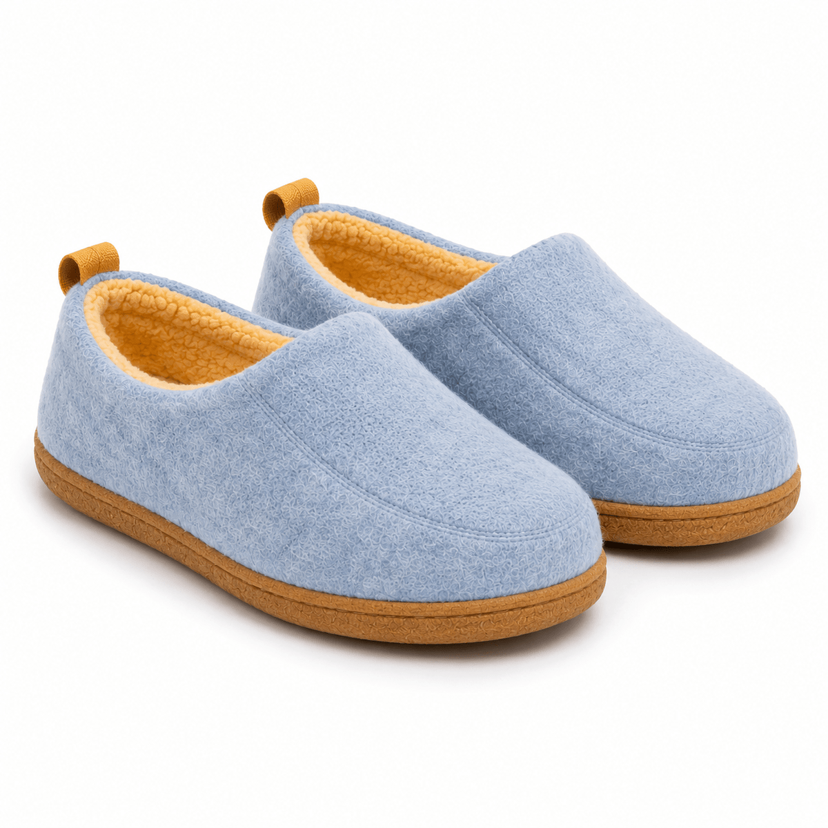 Orthopaedic Unisex Indoor Slippers - Hard Sole & Fleece Warm Comfort