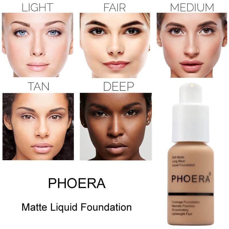 Phoera Flawless Matte Liquid Foundation