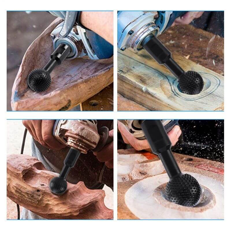 Rotary wood cutter