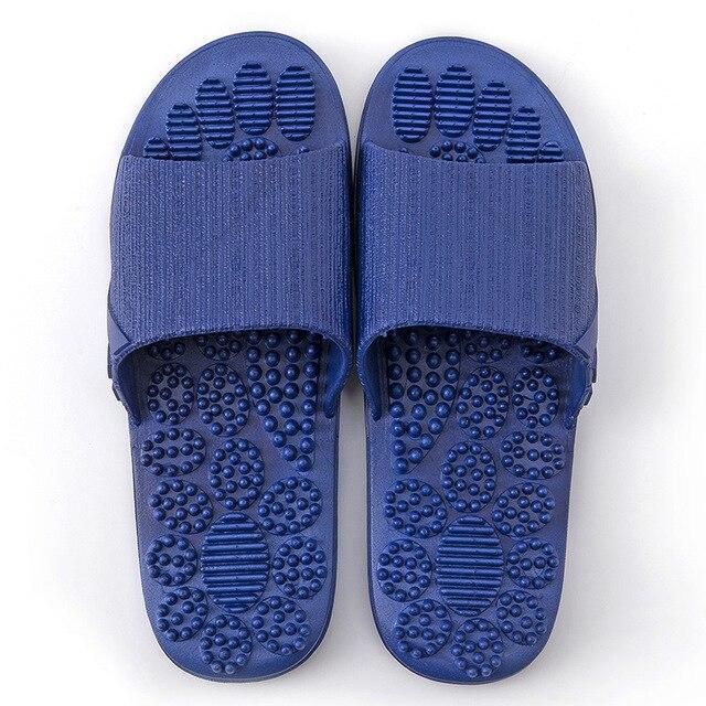 Reflexology sandals for blood circulation