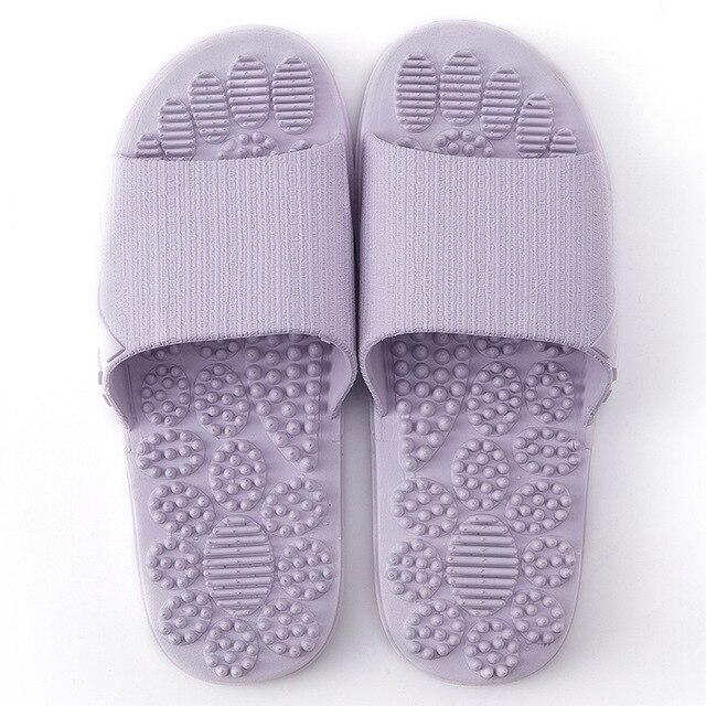 Reflexology sandals for blood circulation