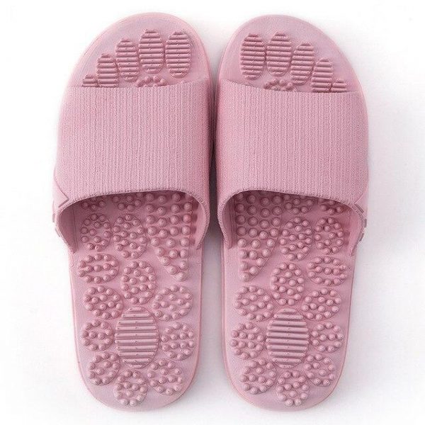 Reflexology sandals for blood circulation