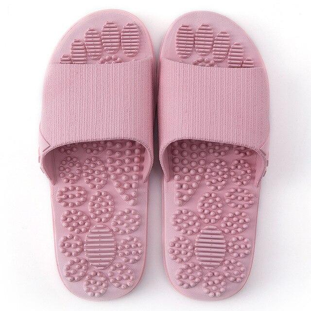 Reflexology sandals for blood circulation
