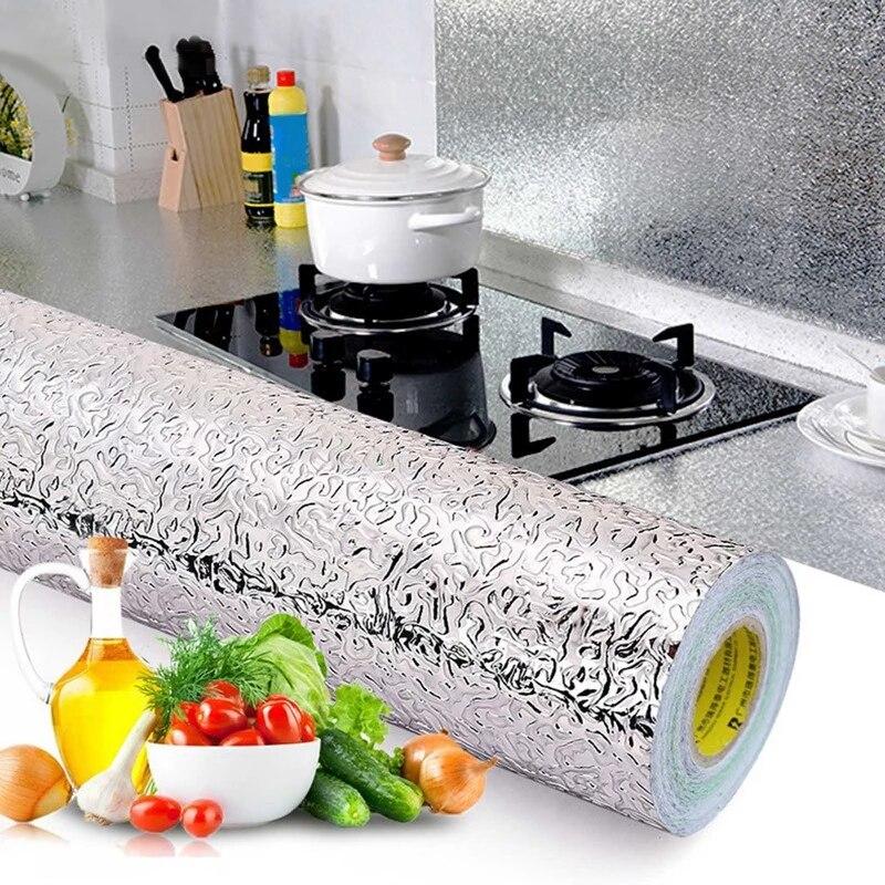 Aluminum Foil Kitchen Stickers