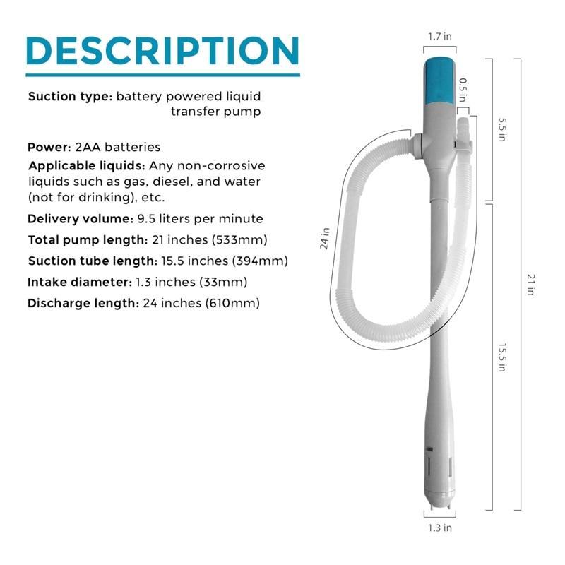 Portable Electric Liquid Transfer Pump