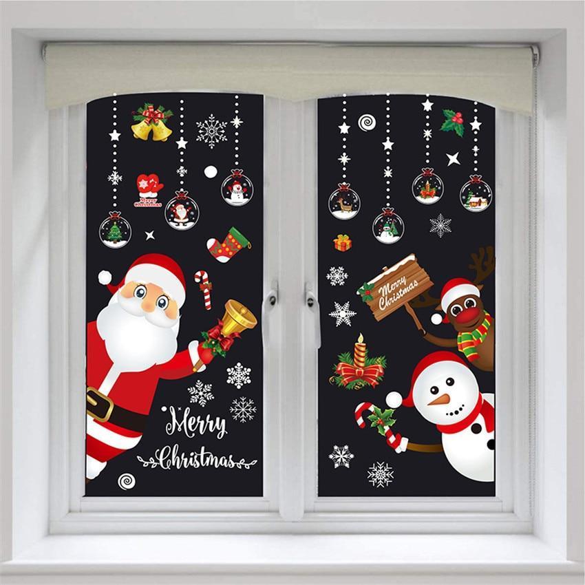 Christmas Window Sticker Decals