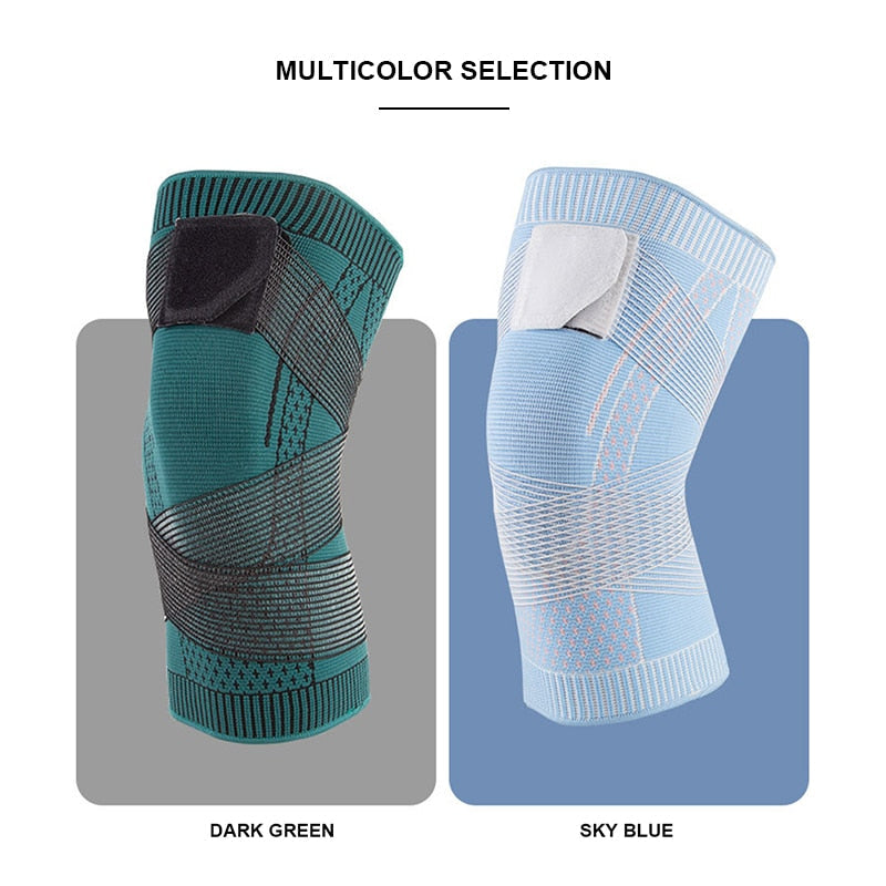Pressurized Elastic Knee Pads