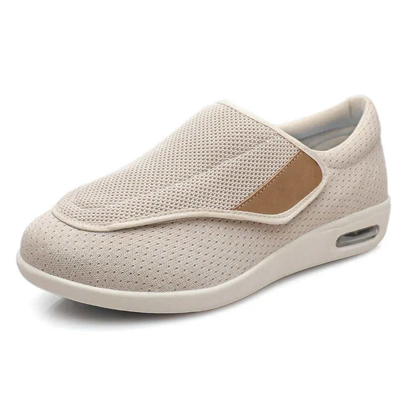 Diabetic Wide-Fit Walking Shoes for Women - Orthopaedic Roomy Comfort