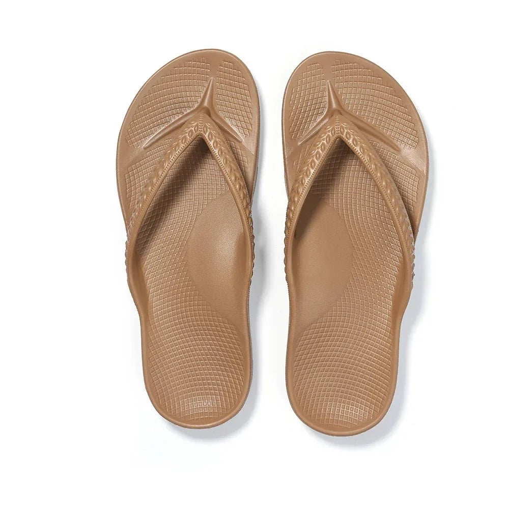 Orthopaedic Arch Support Flip Flops for Women - Summer Comfort & Foot Relief