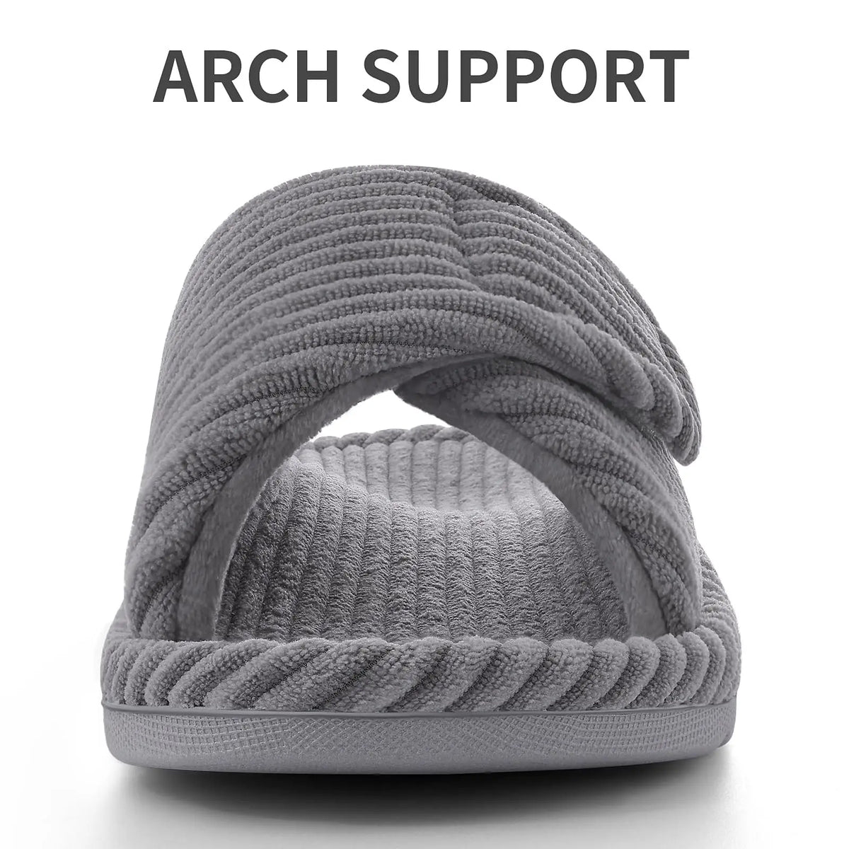 Orthopaedic Corduroy House Slippers for Women - Classic Comfort & Support