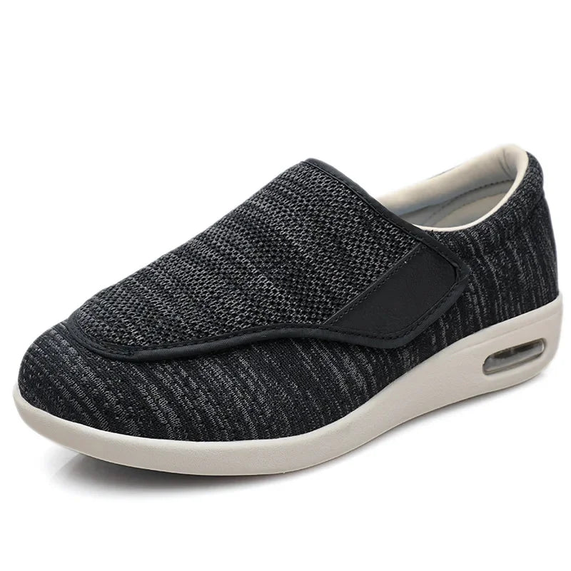 Diabetic Wide-Fit Walking Shoes for Women - Orthopaedic Roomy Comfort