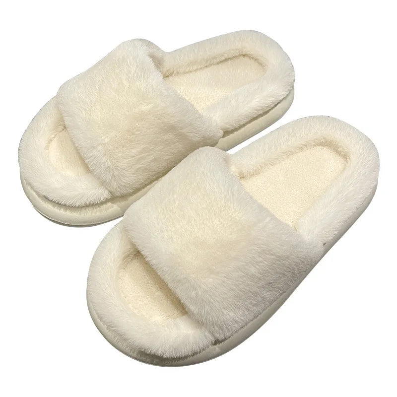 Women’s Faux-Fur Cloud Slippers