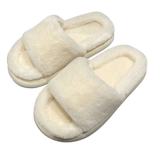 Women’s Faux-Fur Cloud Slippers
