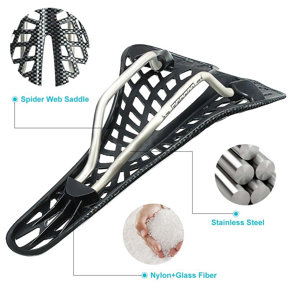 High quality integrated suspension saddle – ultra light