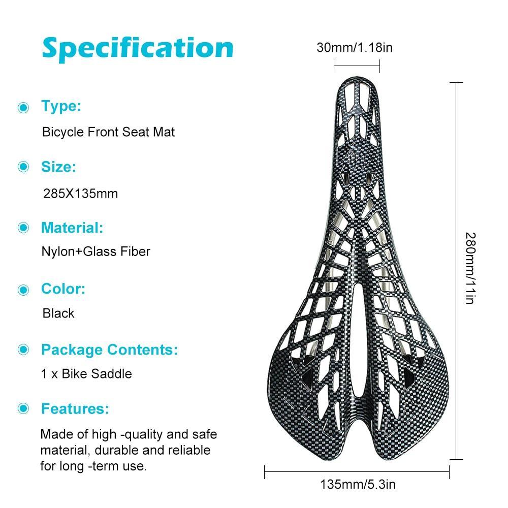 High quality integrated suspension saddle – ultra light