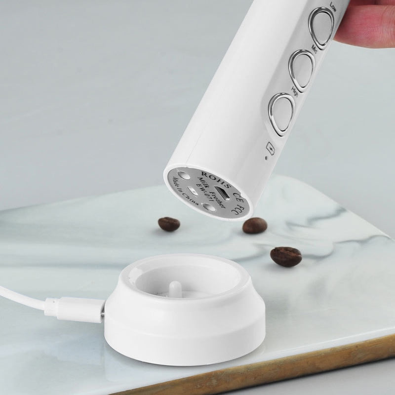 Electric milk frother 3 in 1