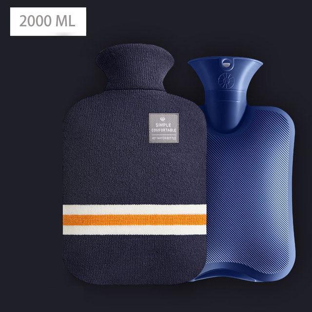 2l pvc hot water bottle with cover