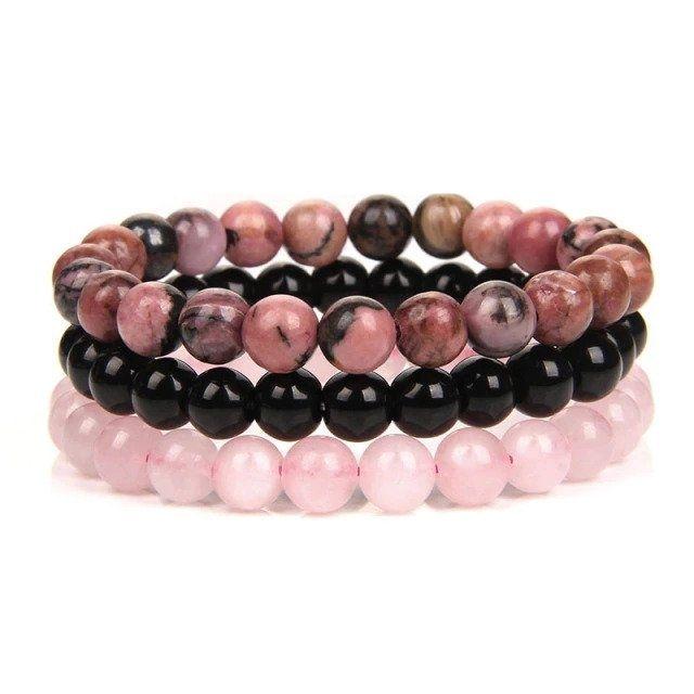 Trio of health & balance bracelets (Pack of 3)
