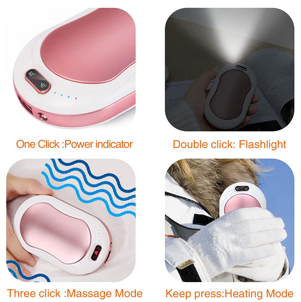 Rechargable Electric Hand Warmer